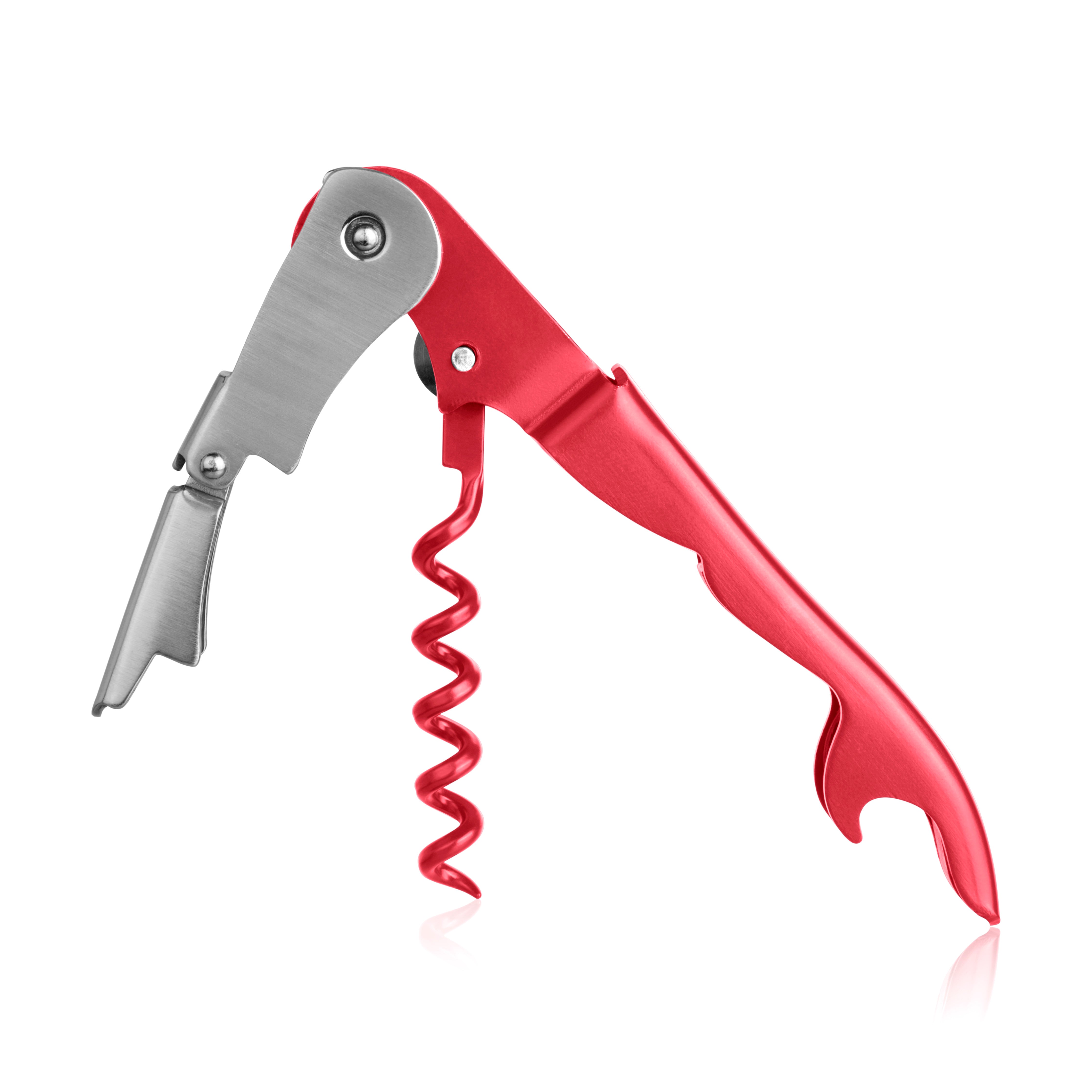 Double Hinged Corkscrew in Raspberry