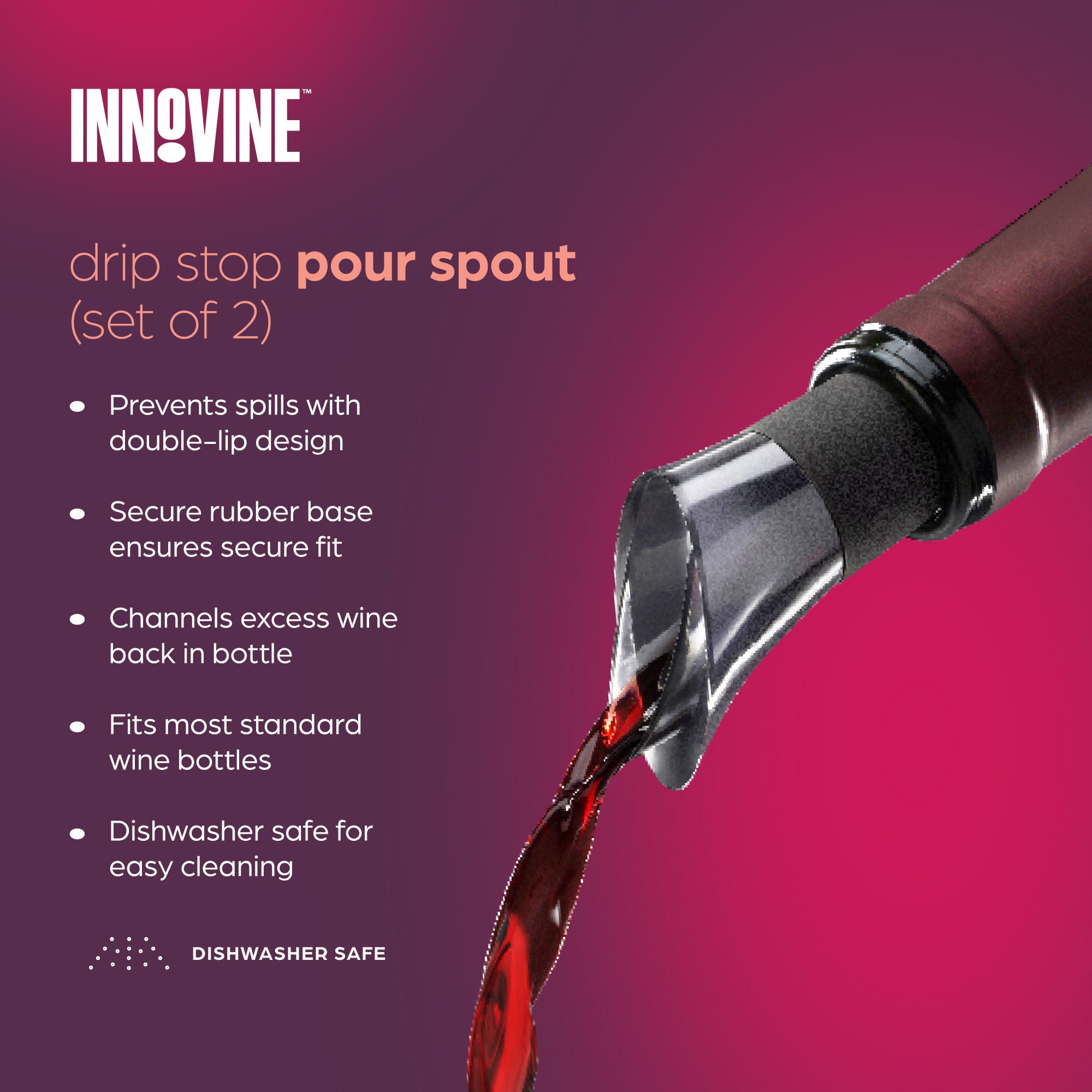 Drip Stop Pour Spout, Set of 2